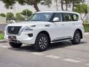 Nissan Patrol SE TITANIUM 2022 GCC LOW MILEAGE FULL SERVICE HISTORY SINGLE OWNER WITH AGENCY WARRANTY IN MINT CONDITION