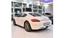 بورش كايمان أس Porsche Cayman S 2008 Model!! in White Color! GCC Specs