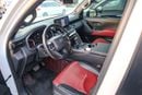Toyota Land Cruiser VXR 3.5L 2023 Toyota Land Cruiser VXR (3.5L Twin-Turbo V6, Full Option, White Exterior, Red Interior