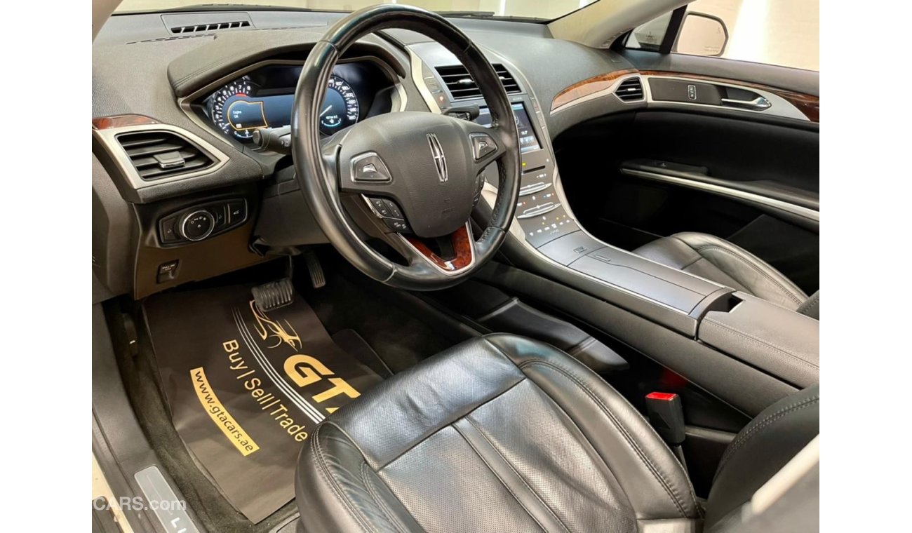 Lincoln MKZ 2016 Lincoln MKZ, Lincoln Warranty-Service Contract-Full Service History, GCC