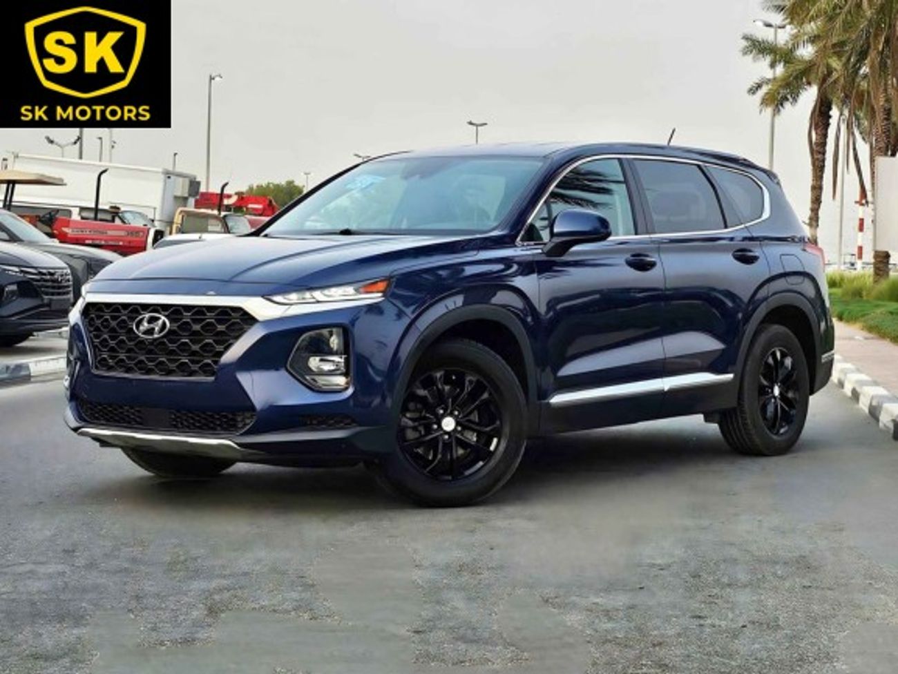 Hyundai Santa Fe SE/ RADAR/ LANE ASSIST/ LEATHER SEATS/ DVD CAMERA/ EXPORT ONLY / LOT# 35098