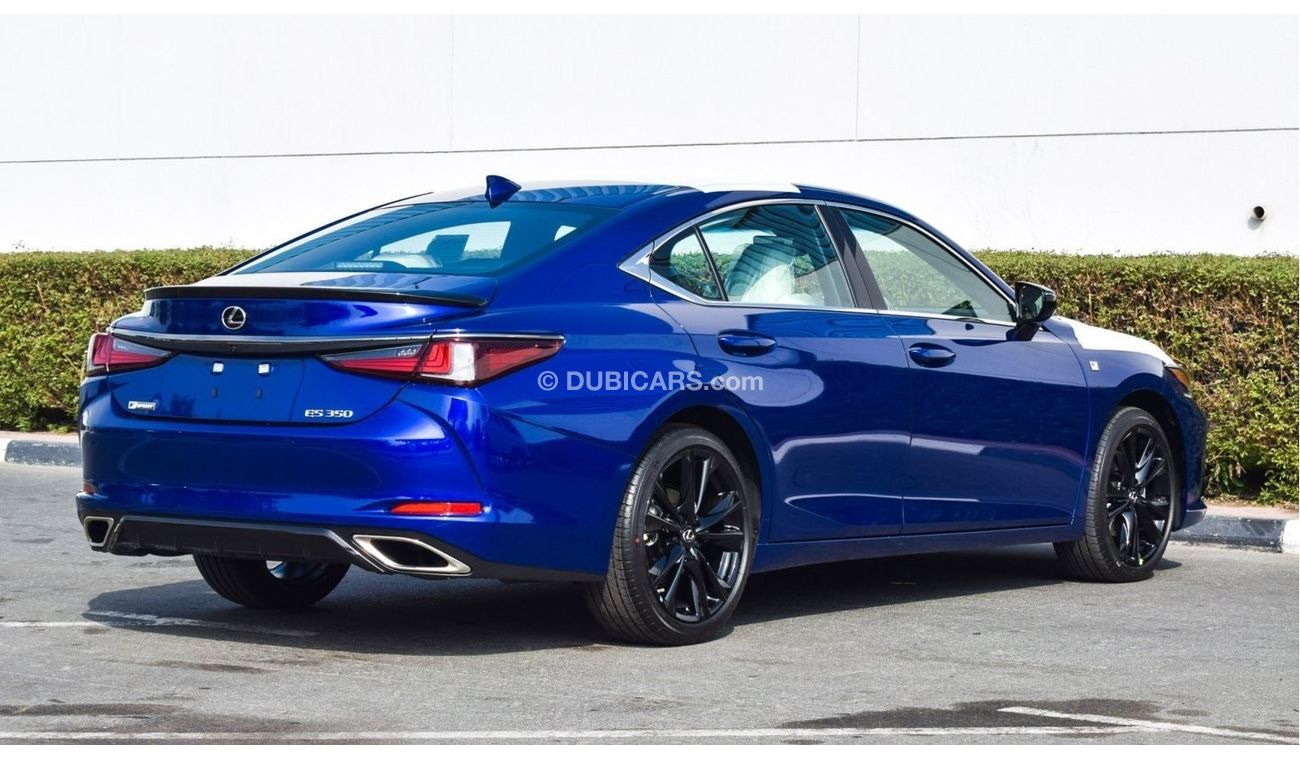 Lexus ES350 F-sport Black Line special edition (Export). Local Registration +10% -