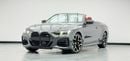 بي أم دبليو M440i 2025 BMW M440i xDrive Cabriolet, July/2029 BMW Warranty + Service Package, Full BMW Service History,