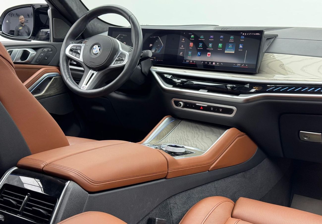 BMW X6 M60i 2024 BMW X6 M60i, 2029 BMW Warranty + Service Pack, Full BMW Service History, Very Low Km, GCC