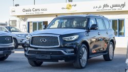 Infiniti QX80 5.6L 7Seater  2018 ZERO K/M GCC