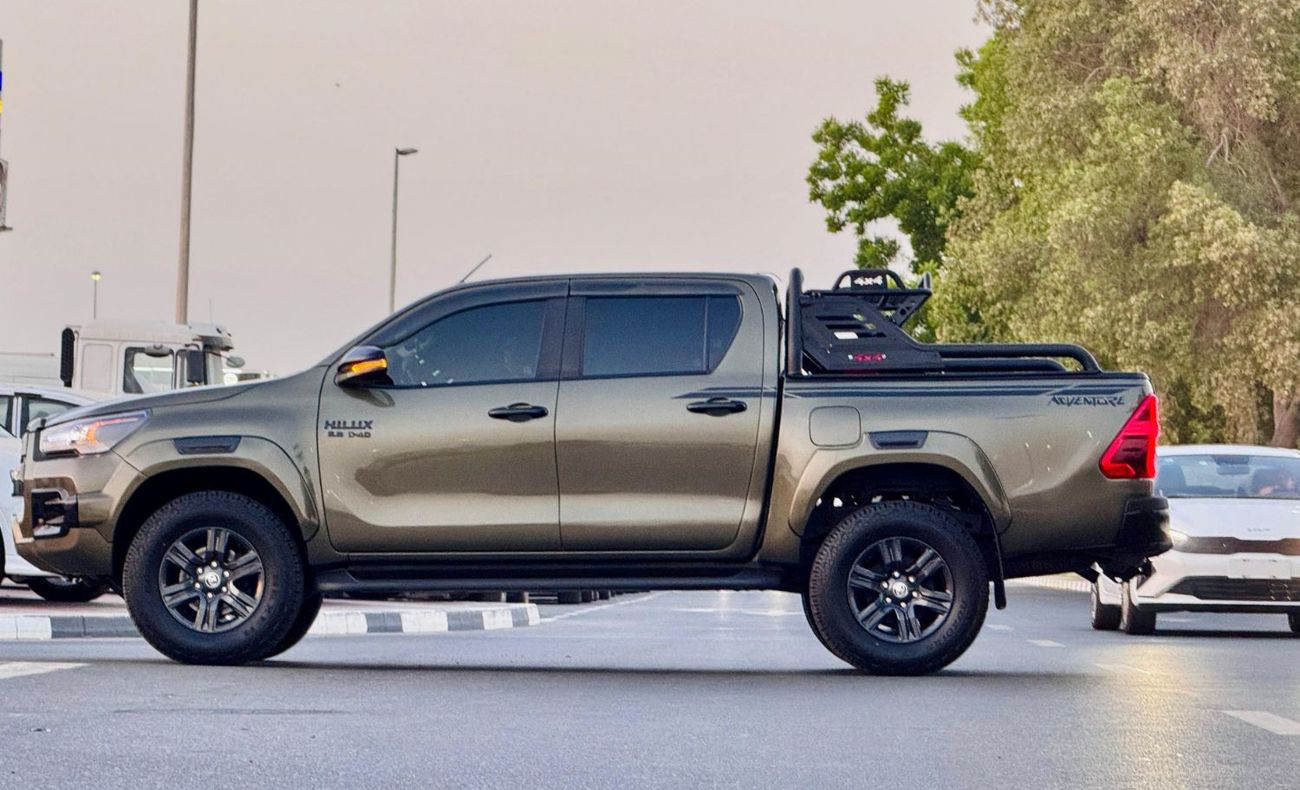 Toyota Hilux MODIFIED TO REVO GR-S | DOUBLE CABIN | RHD | AUTOMATIC | 2.8L DIESEL | LEATHER + 4x4 SPORTS BAR