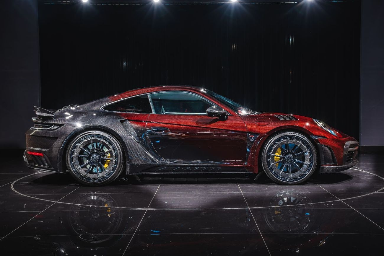 بورش 911 Porsche 911 (992) Turbo S Topcar +Full Carbon body 1of 7