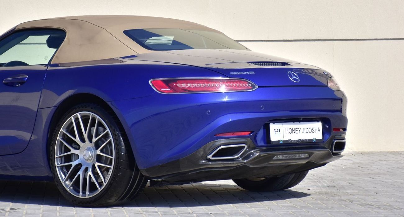 Mercedes-Benz AMG GT EXCELLENT DEAL for our Mercedes Benz AMG GT ( 2018 Model ) in Blue Color GCC Specs