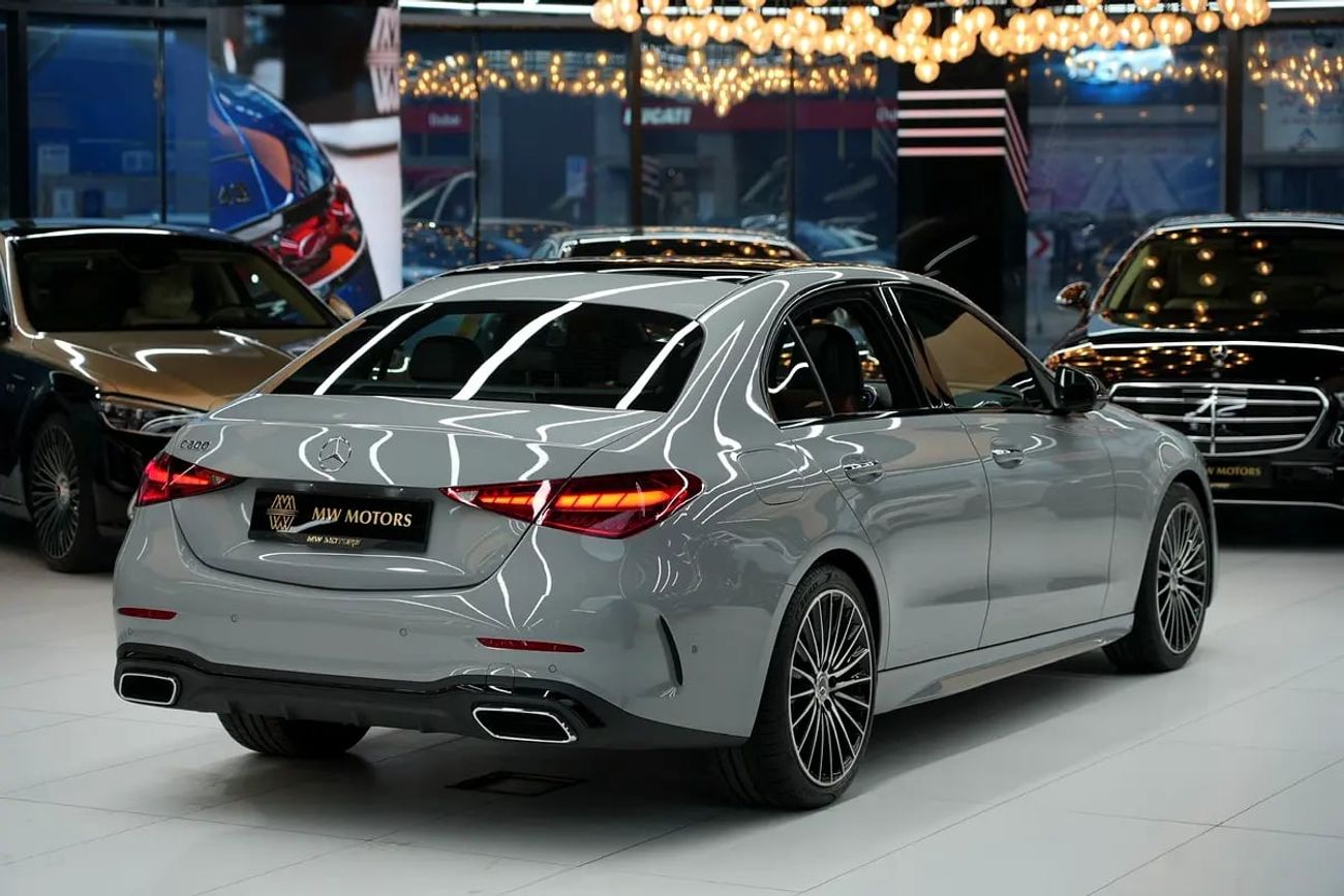 مرسيدس بنز C 200 C 200 | GCC 0km | Agency Warranty
