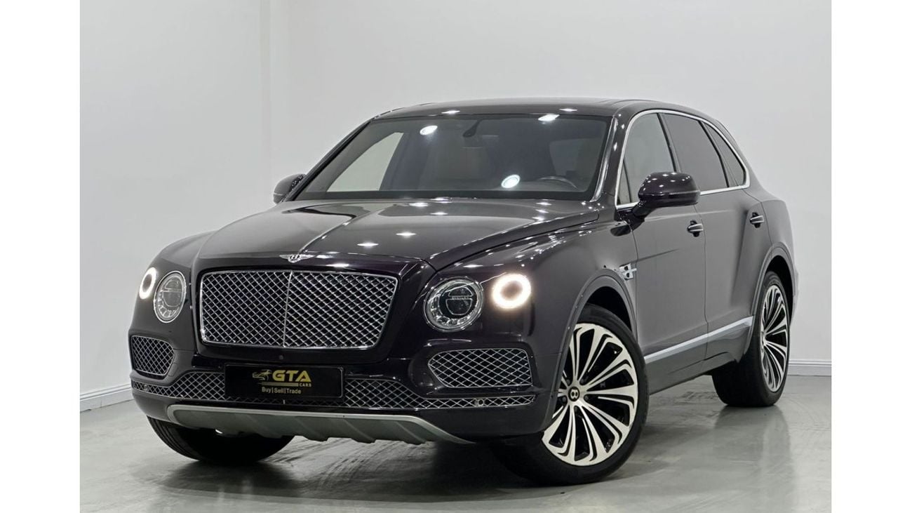 بنتلي بينتايجا Std 2017 Bentley Bentayga W12, Warranty, Full Service History, Full Options, GCC