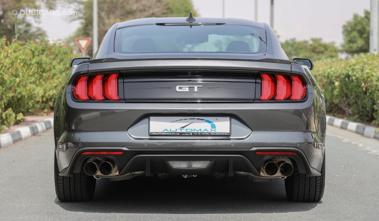 Ford Mustang GT Premium, 5.0 V8 GCC, 0km w/ 3Yrs or 100K km WTY + 60K km SERV from Al Tayer