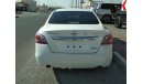 Nissan Altima 2015 WHITE GCC NO PAIN NO ACCIDENT PERFECT