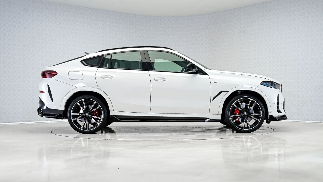بي أم دبليو X6 40i M Sport 3.0L xDrive40i | AED 5,713 PM | Warranty - Service 2028 | GCC