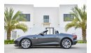 Jaguar F-Type Supercharged - Warranty! - GCC- AED 2,664 PER MONTH - 0% DOWNPAYMENT