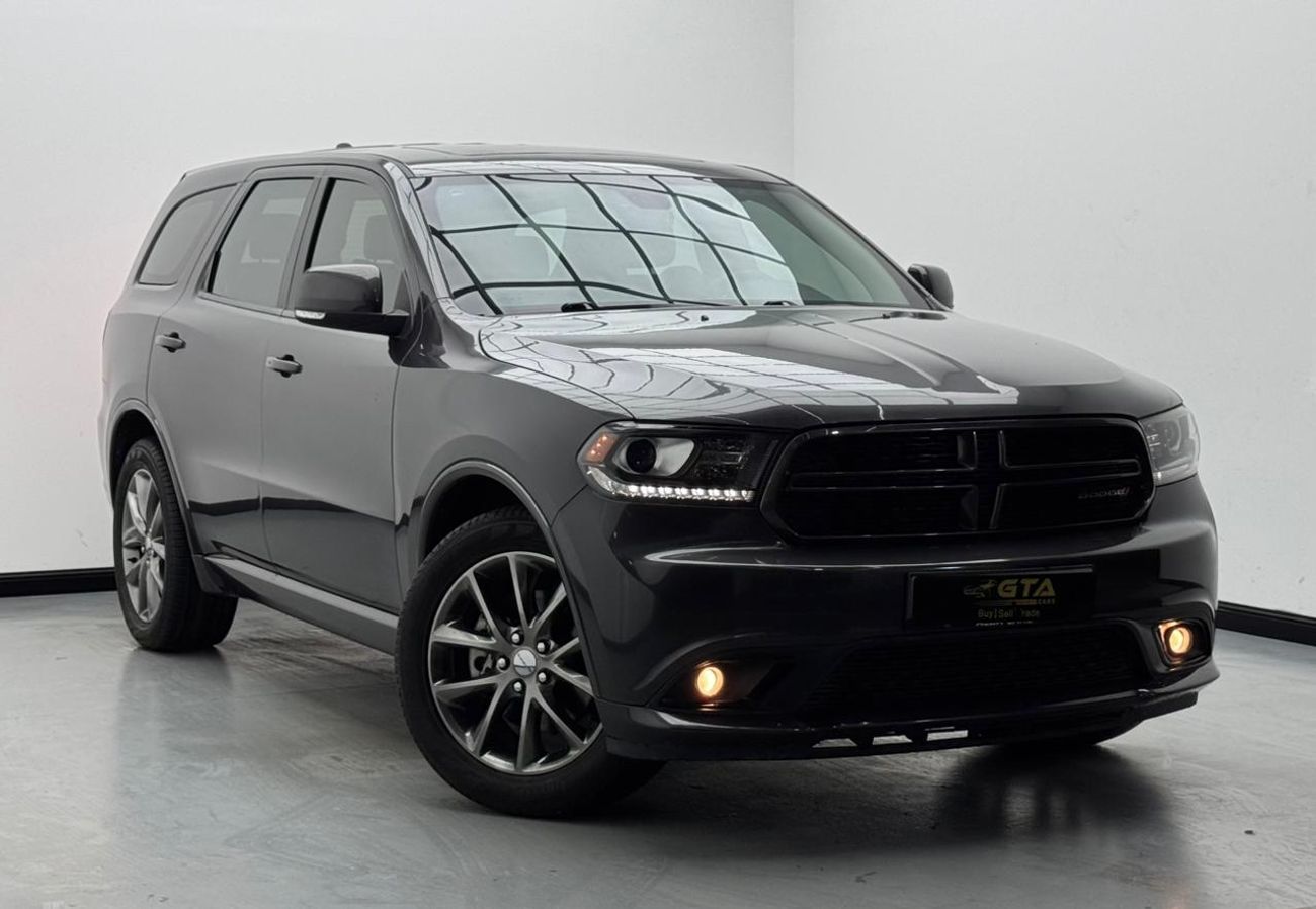Dodge Durango GT 3.6L (292 HP) 2018 Dodge Durango GT, Dodge Service History, 1 Year Warranty, 7 Seater, GCC