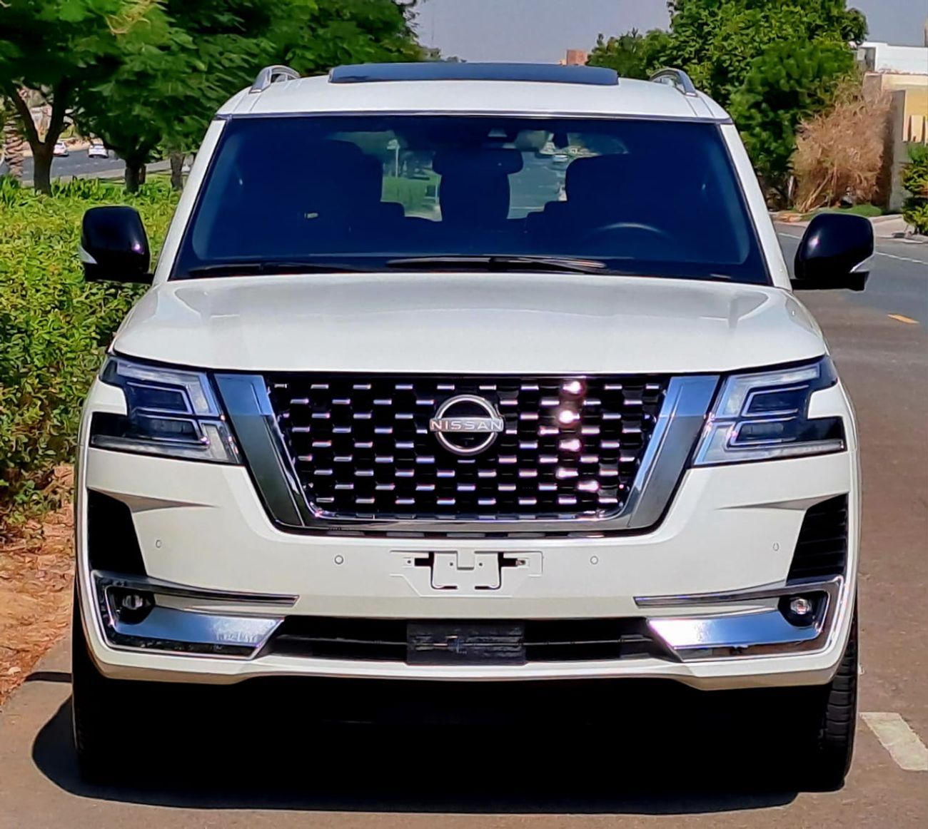 Nissan Patrol LE Platinum City 5.6L 2030-Monthly l V8 l Sunroof, Lather, Radar l Warranty