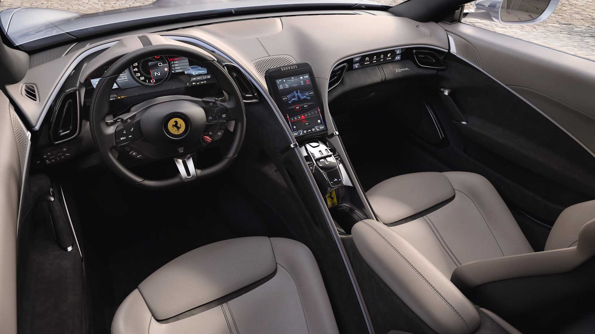 Ferrari Roma interior - Cockpit