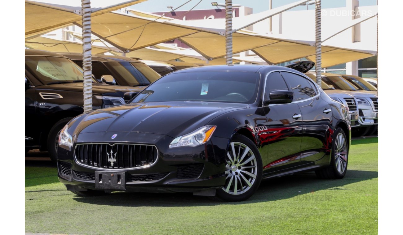 Maserati Quattroporte Gcc first owner under warranty to 6/2022