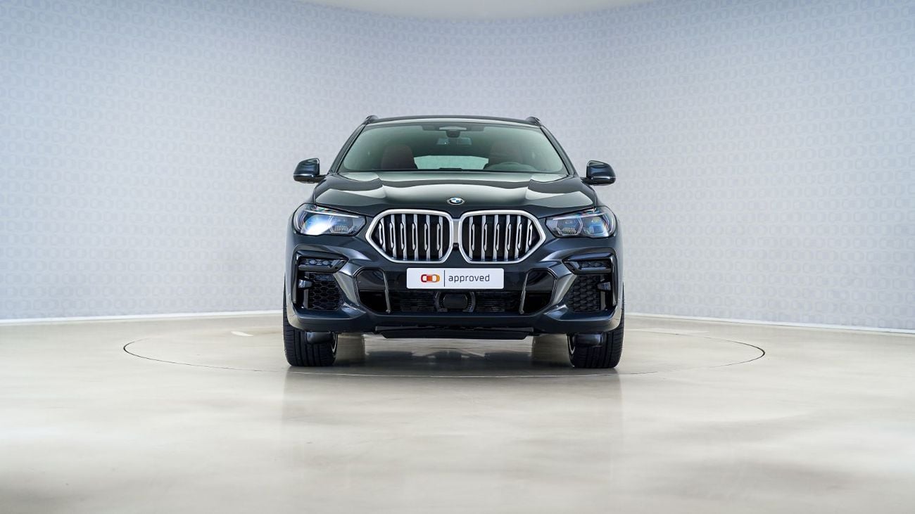 بي أم دبليو X6 40i M Sport 3.0L | AED 3,593PM | Warranty & Service October 2026 | GCC