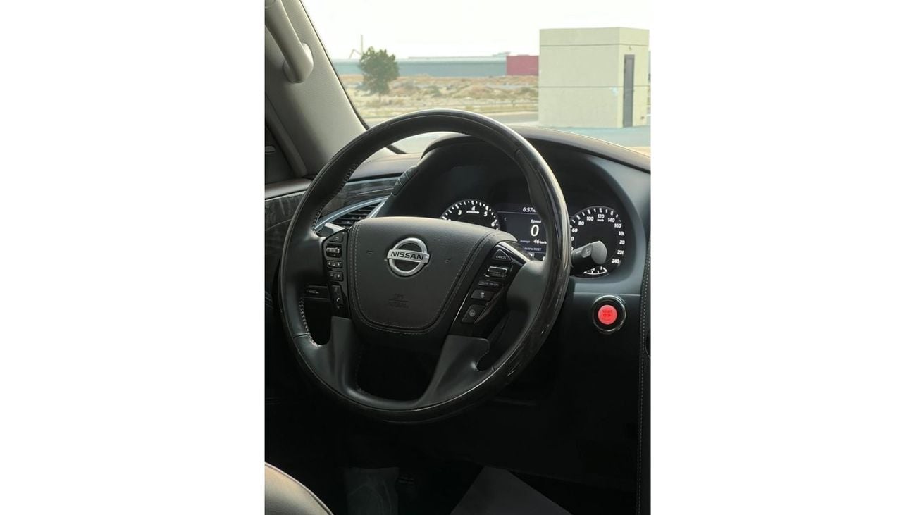 Nissan Patrol LE Titanium Nissan patrol platinum V8 Model 2021 Gcc specs Original paint no accident, full check ag