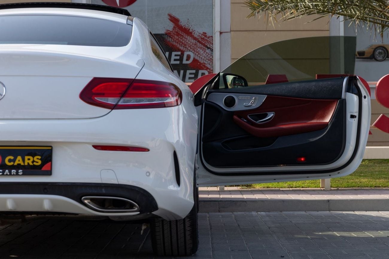 Mercedes-Benz C 200 Coupe Mercedes-Benz C-Class 200 2017 GCC specs for 1,328.00 AED monthly