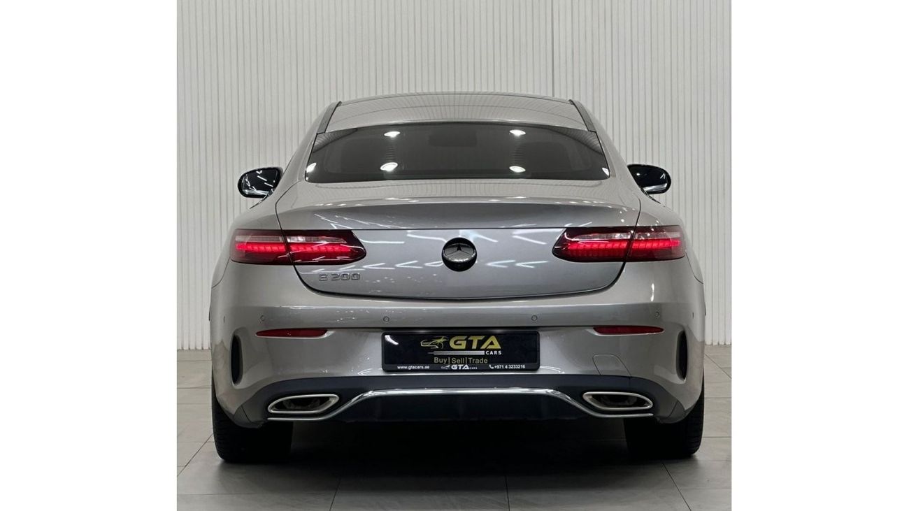 Mercedes-Benz E 200 Coupe 2021 Mercedes Benz E200 Coupe, 2026 Mercedes (Gargash) Warranty + Service Pack,