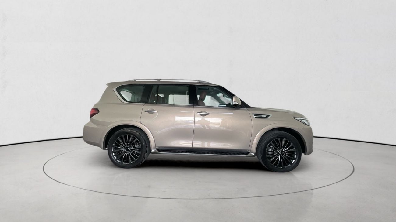 إنفينيتي QX80 5.6 SENSORY AUTO 4WD 8 SEATS | شامل الضمان | 0 ﺪﻔﻋﺓ ﺃﻮﻟﻯ