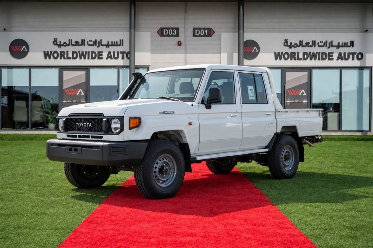Toyota Land Cruiser Pickup 70 LC79 Double Cab 2.8L Turbo Diesel STD DL-E A/T 2026 MODEL GCC SPECS
