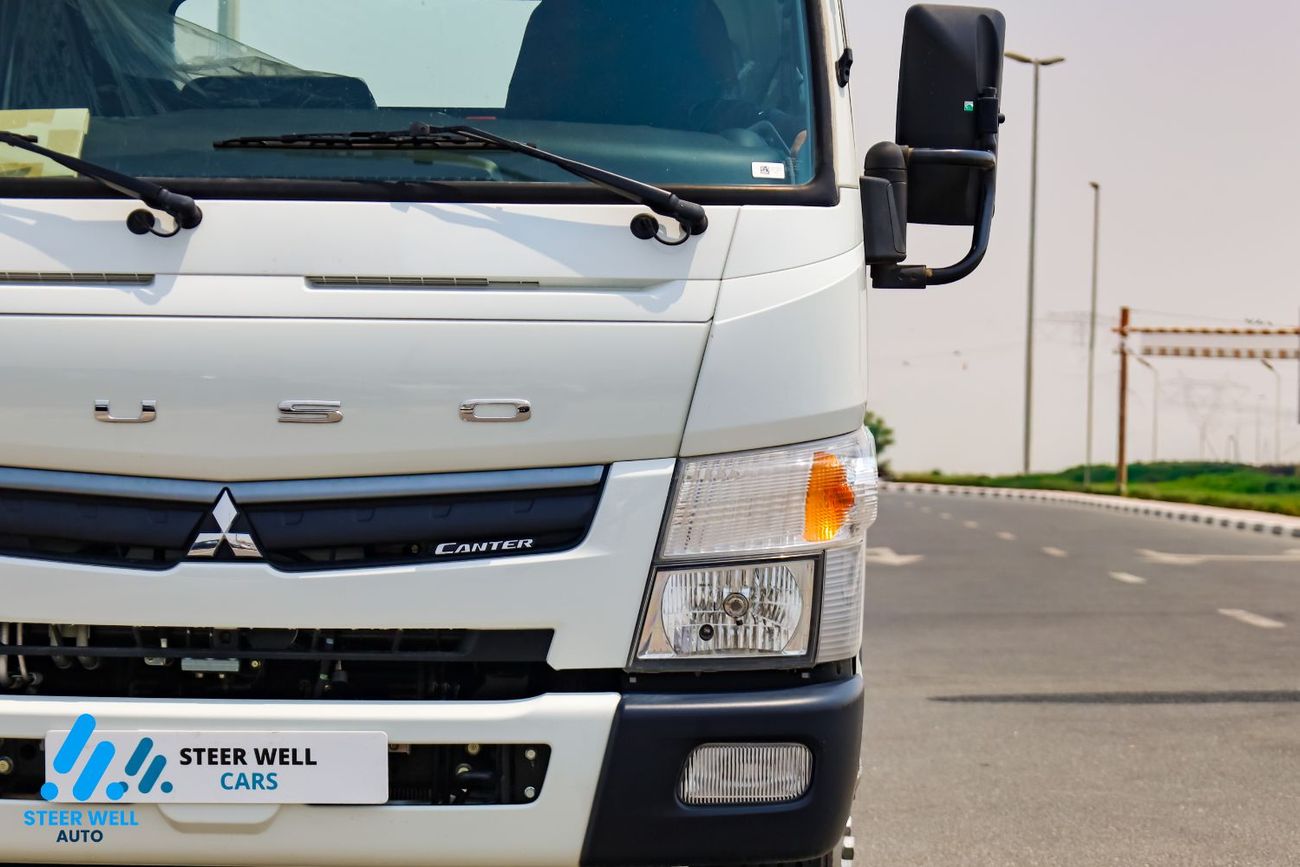 ميتسوبيشي كانتر فان STD GCC Specs - Euro V | turbo DSL MT | Long Chassis 16ft | Double-Cab | Export Only