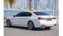 BMW 740Li Luxury BMW 740Li 3.0T V6  Panoramic Full Option 2020 GCC Service Contract Under Warranty