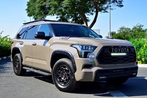 تويوتا سيكويا TRD PRO I Force Max Hybrid V6 3.5L Turbo 4WD 7 Seater Automatic