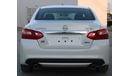 Nissan Altima S NISSAN ALTIMA 2017 WHITE GCC EXCELLENT CONDITION WITHOUT ACCIDENTS