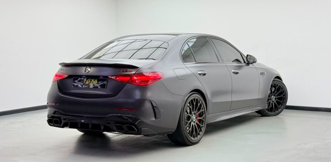 Mercedes Benz C63 AMG S E PERFORMANCE 2024 Mercedes Benz C63 S AMG E Performance, 2029 MB Warranty, 2028 MB Service Pack,