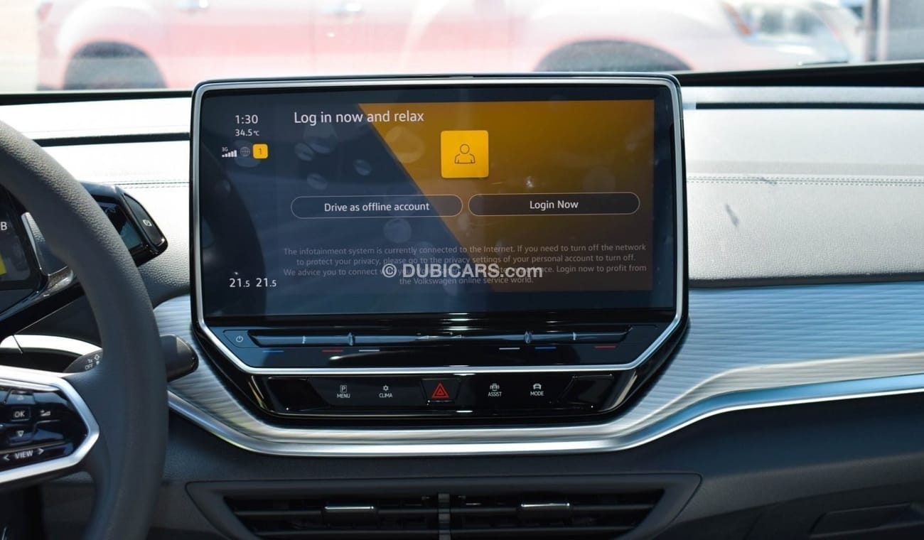 Volkswagen ID.4 Crozz Pure + Crozz Electric 2022 Model Dark Blue Color with Electric back door