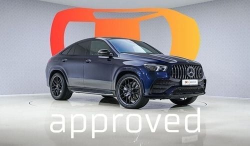 Mercedes-Benz GLE 53 AMG Coupe - AED 4,396 P/M - Warranty till 01/2026