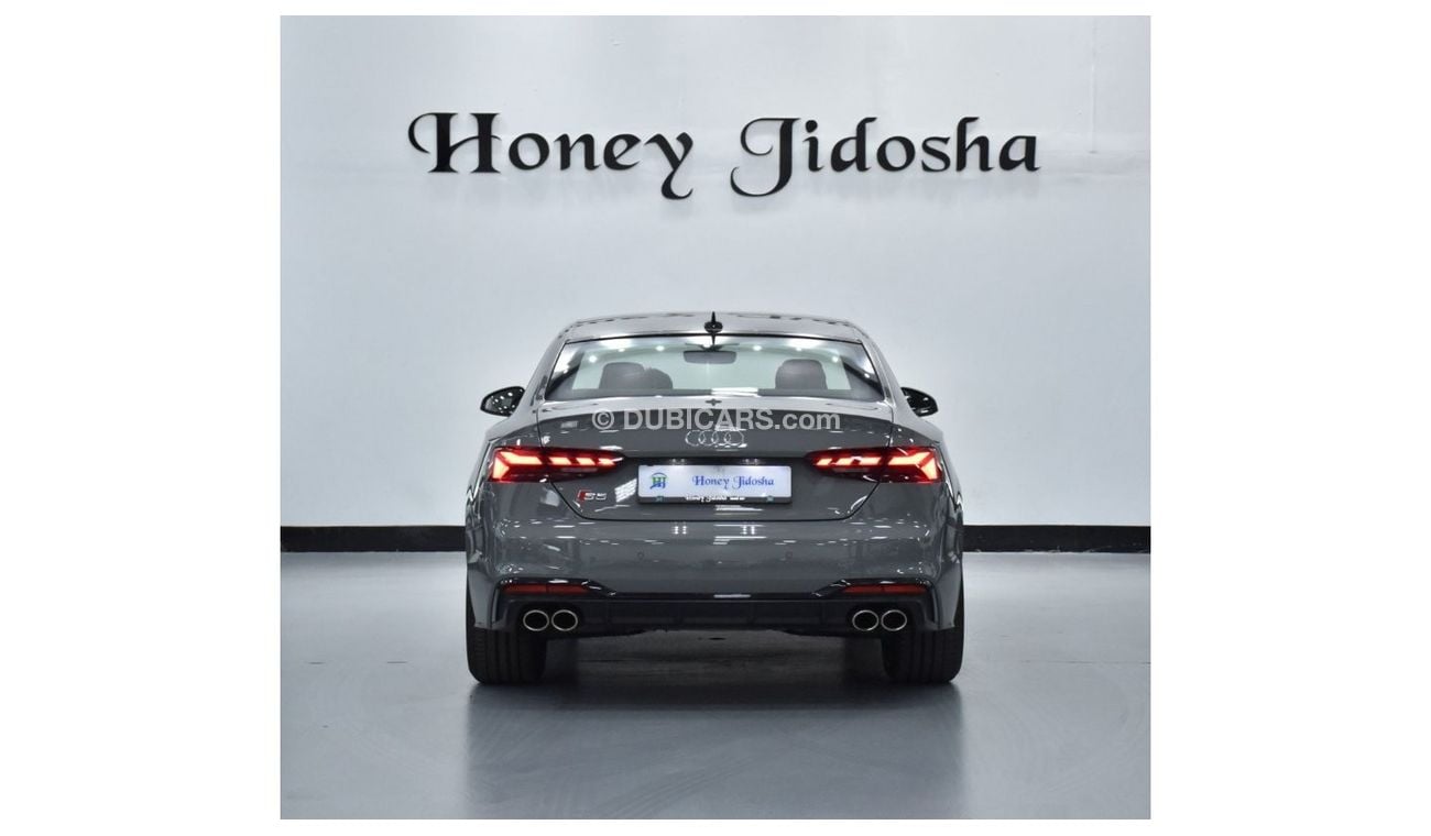 Audi S5 EXCELLENT DEAL for our Audi S5 Coupe TFSi ( 2022 Model ) in Grey Color Korean Specs