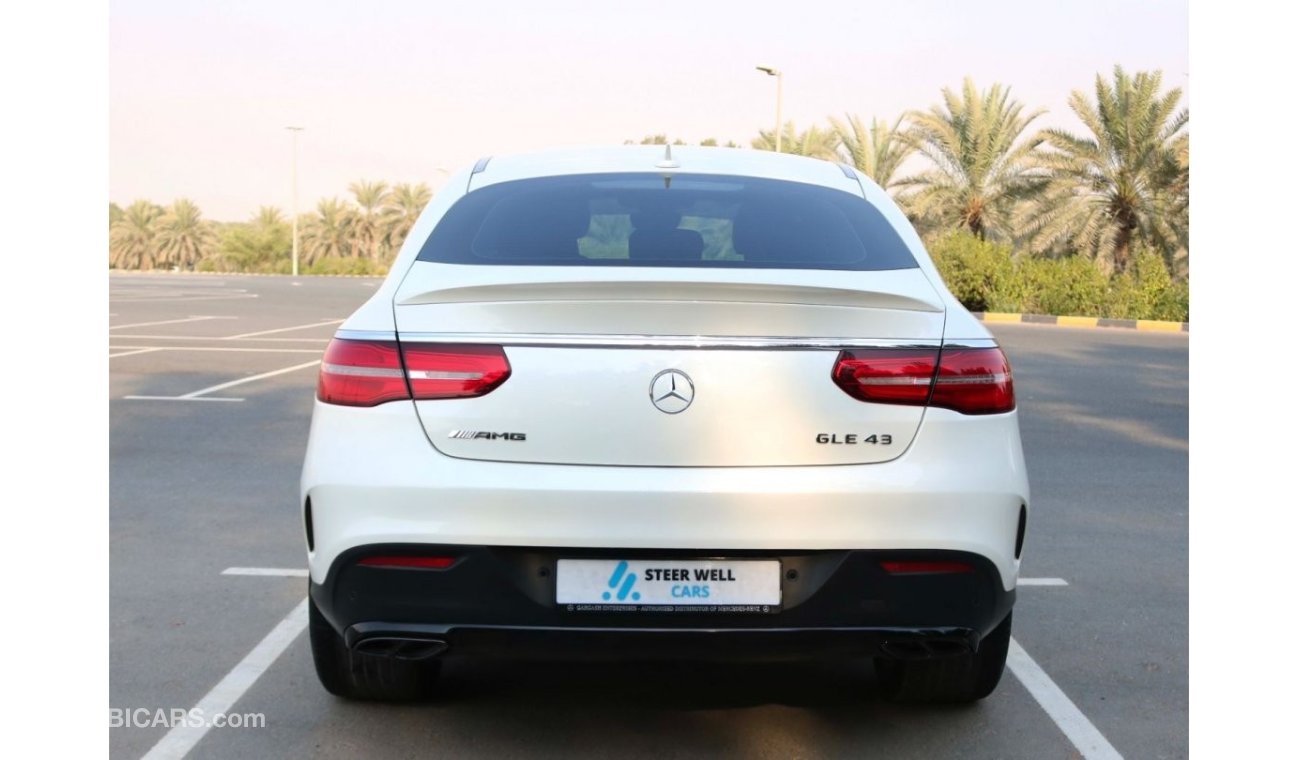 Mercedes-Benz GLE 43 AMG 2019 | TOP OF THE RANGE SUV - WITH WARRANTY AND SERVICE PACKAGE | GCC SPECS