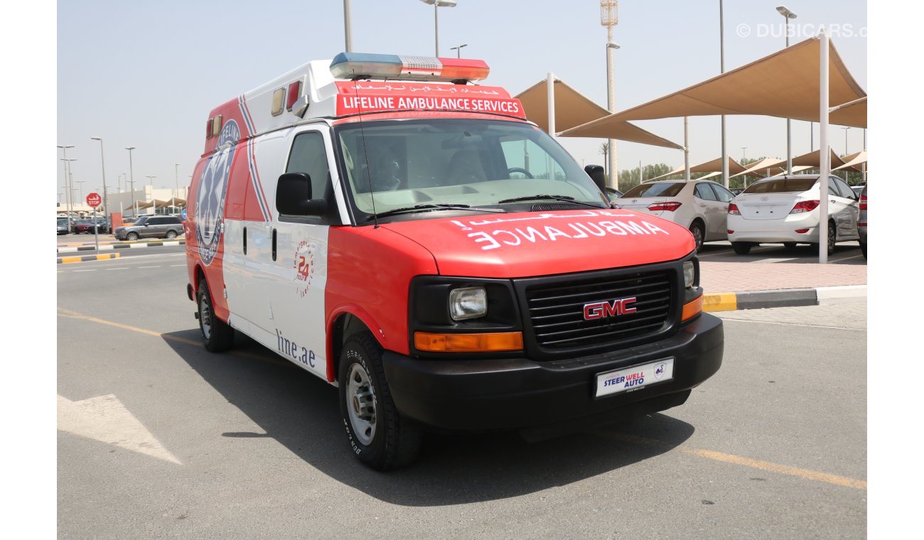 GMC Savana FULLY EQUIPPED AMBULANCE 2009 WITH GCC SPECS