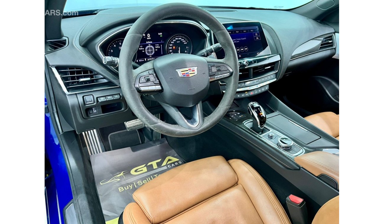 كاديلاك CTS 2020 Cadillac CTS-V Agency Warranty + Service Contract, GCC