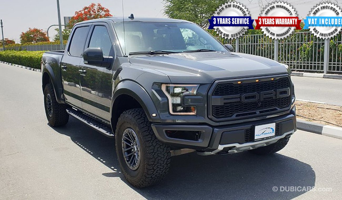 فورد رابتور فورد - F-150 - رابتور - 3.5 ليتر - V6 - GCC - 0km - الضمان: 3 سنوات أو 100,000 كم + 3 سنوات صيانة