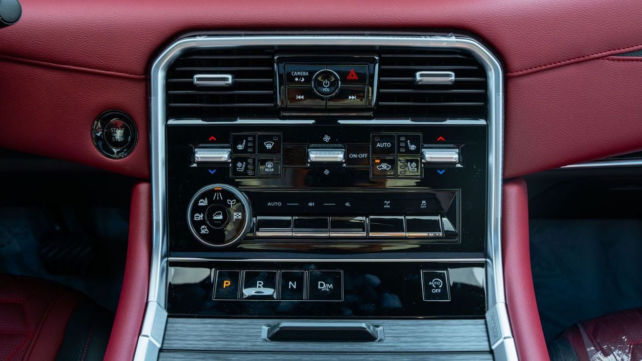 Nissan Patrol 2026 Nissan Patrol V6 3.8L SE Platinum AT Petrol Black - Red