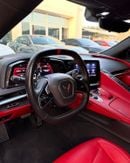 Chevrolet Corvette 3LT 6.2L (490 HP) Coupe CHEVROLET CORVETTE C8 3LT GCC 2022 Service history (under warranty) Competit