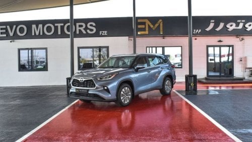 تويوتا هايلاندر Toyota Highlander 2.5L GLE, Hybrid, 2023 Light Blue