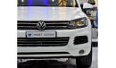 فولكس واجن طوارق EXCELLENT DEAL for our Volkswagen Touareg ( 2014 Model ) in White Color GCC Specs