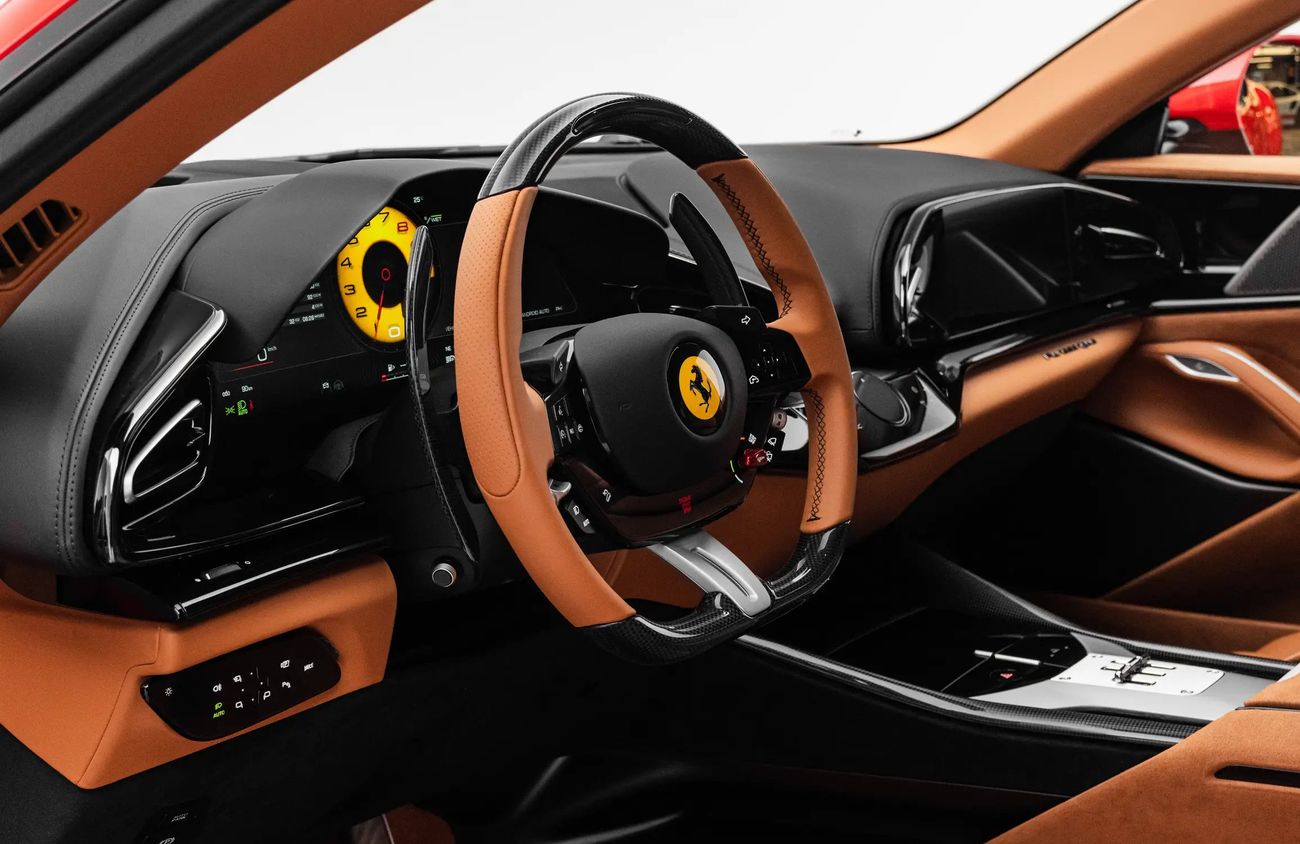 Ferrari Purosangue 6.5L V12 Naturally Aspirated Engine