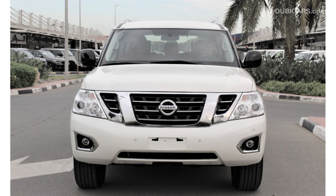 Nissan Patrol SE WITH LEATHER INTERIOR & ANDROID LOW MILEAGE SINGLE OWNER 2019 GCC IN MINT CONDITION