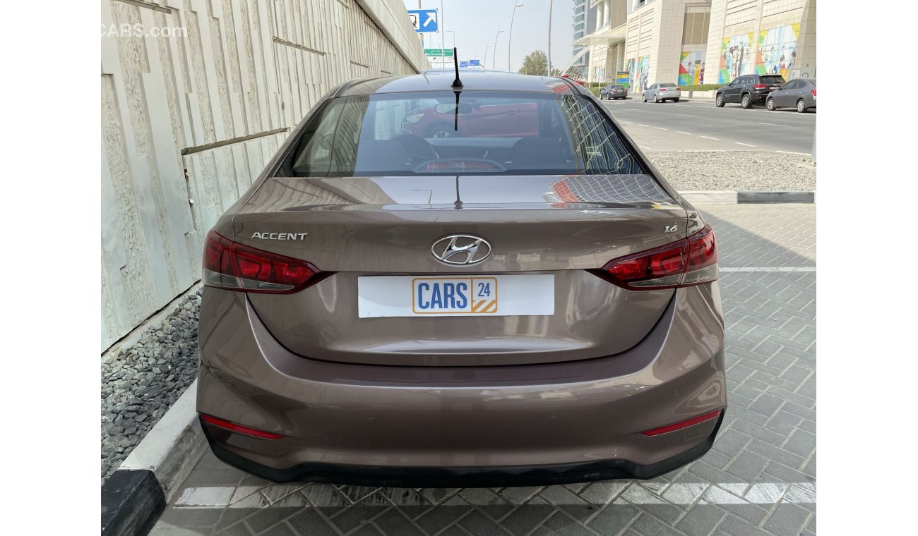 Hyundai Accent 1.6L | GL|  GCC | EXCELLENT CONDITION | FREE 2 YEAR WARRANTY | FREE REGISTRATION | 1 YEAR FREE INSUR