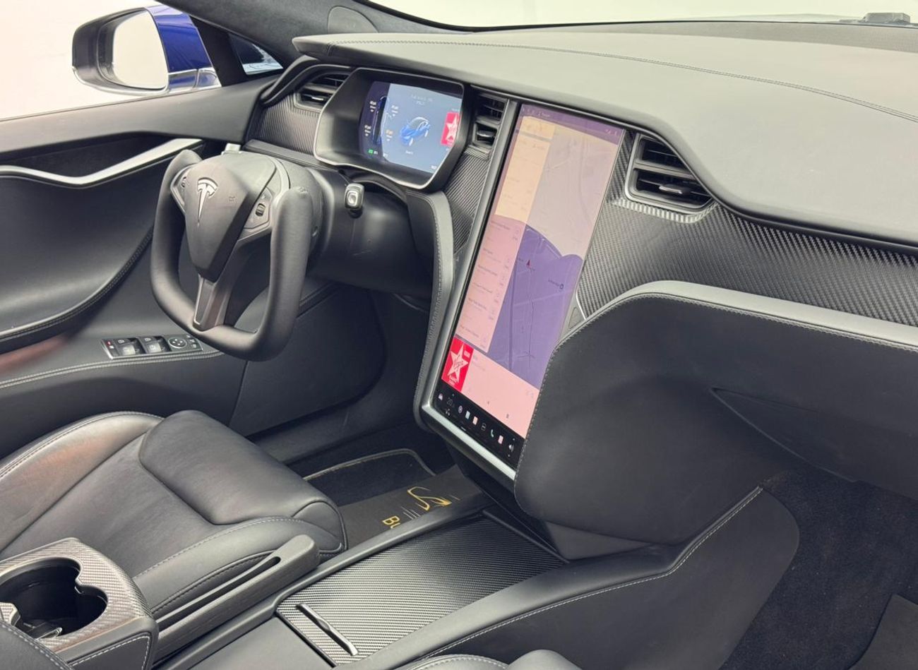 Tesla Model S 2019 Tesla Model S 75D, 2027 Tesla Battery Warranty, 2027 Tesla Warranty, Tesla Service History, GCC