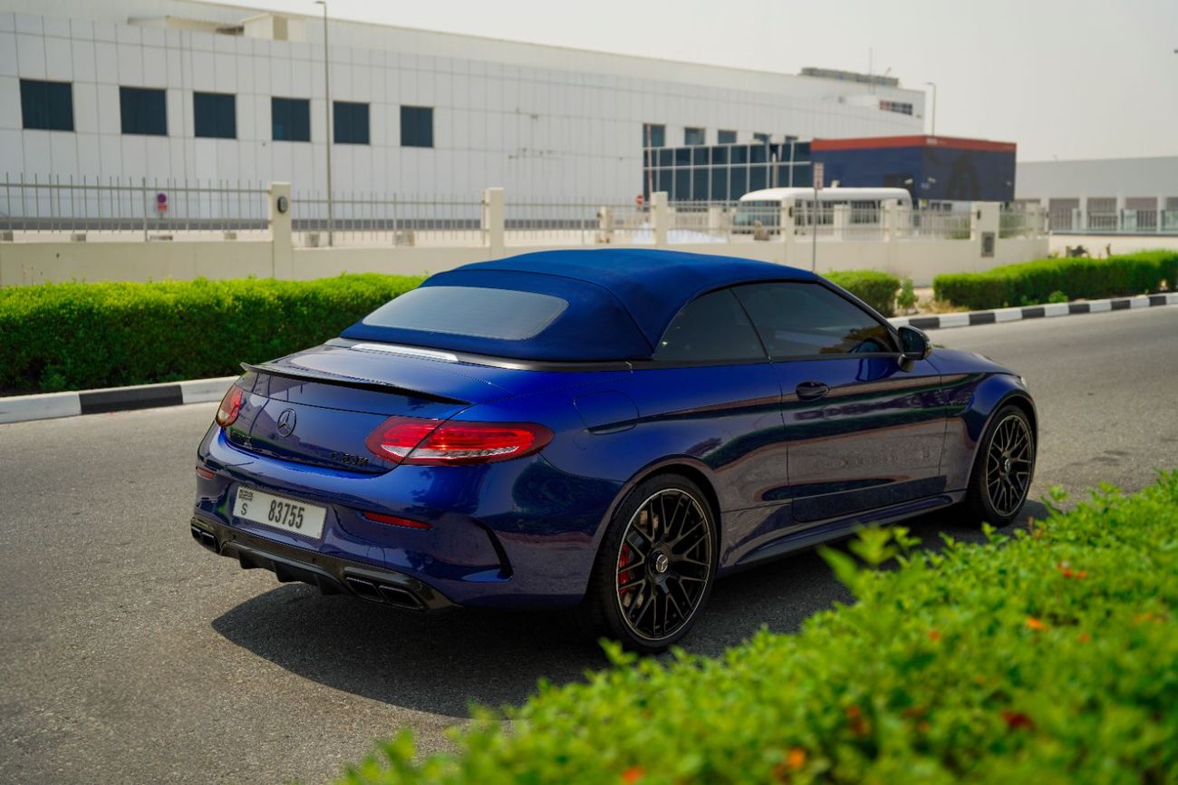 مرسيدس بنز C 63S AMG 4.0L V8 BiTurbo, 510 HP Convertible