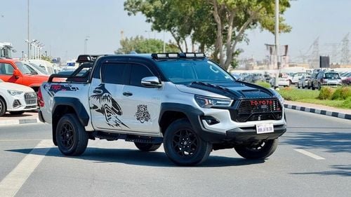 Toyota Hilux 2023| 2.8L DIESEL ENGINE | AT | RHD | HEAVY GTK 4X4 SPORTS BAR WITH BASKET | 4X4 SIDE STEPS WITH LED